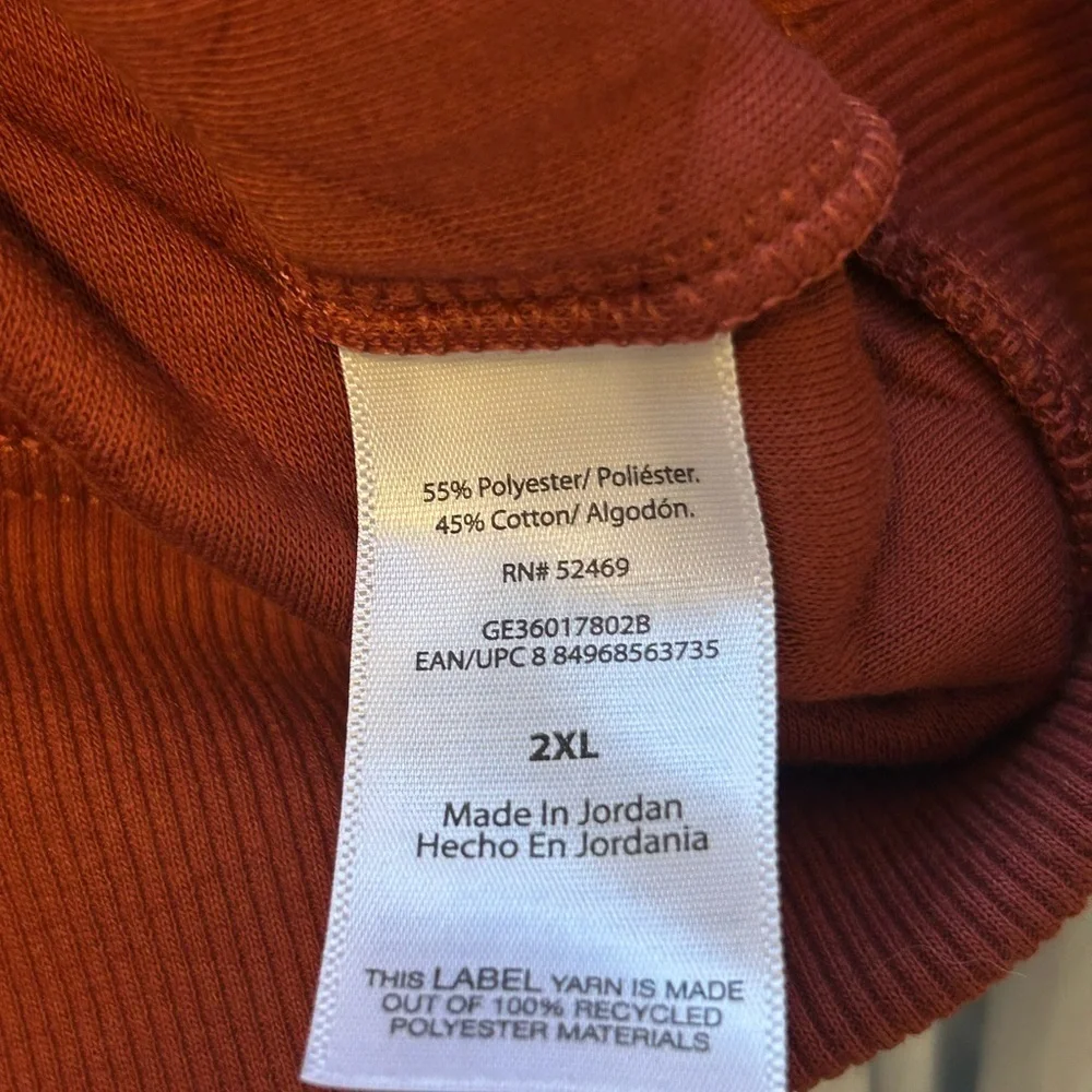 NWT George Men's Quilted Snap Pullover Jacket - Size 2XL - Picture 7 of 8